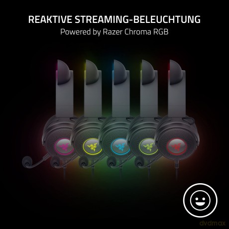 Razer Kraken Kitty V2 Pro - Gaming Headset with Interchangeable RGB Ears