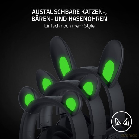 Razer Kraken Kitty V2 Pro - Gaming Headset with Interchangeable RGB Ears
