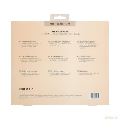 Real Techniques - Au Naturel Complete Brush Kit