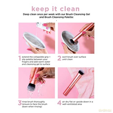 Real Techniques - Glow Round Base Brush