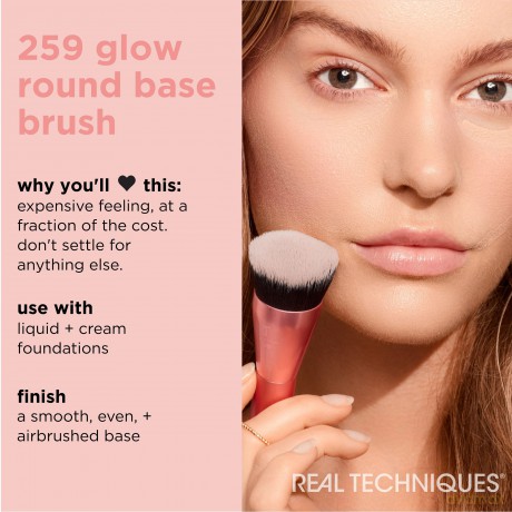 Real Techniques - Glow Round Base Brush