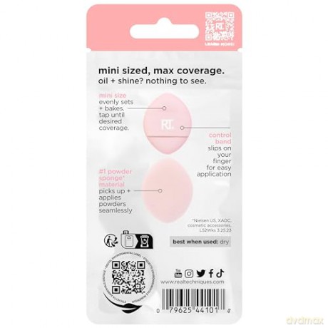 Real Techniques - Mini Miracle Powder Puff Trio