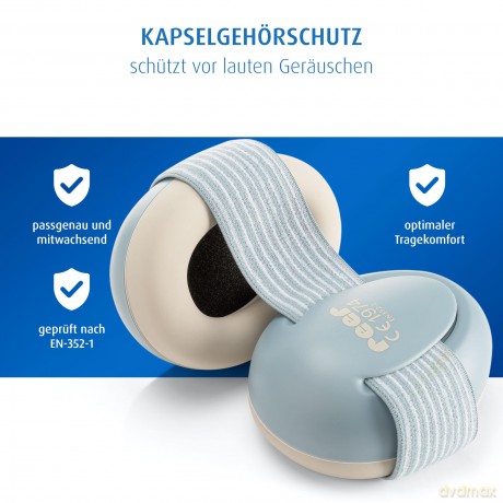 Reer - SilentGuard Baby Ear Protectors - Blue - (RE53283)