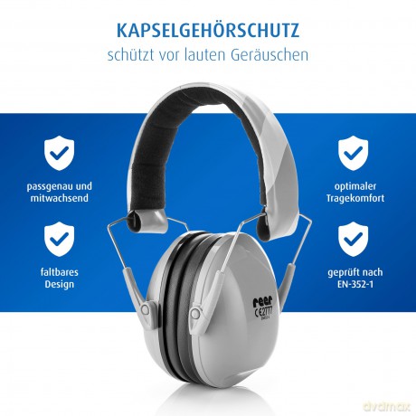 Reer - SilentGuard Kids Ear Protectors - Grey - (RE53271)