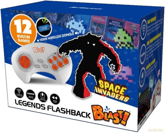 Retro Blast Blast Legends Space Invaders Consola (12 games)