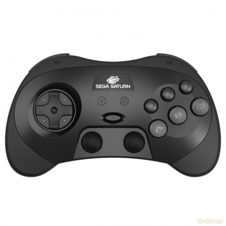 Pad bezprzewodowy, przewodowy Retro-Bit - SEGA Saturn PRO Controller - Black