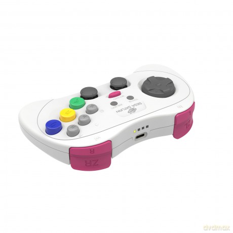 Retro-Bit - SEGA Saturn PRO Controller - White
