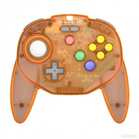 Retro-Bit - Tribute 64 2.4G Orange Hawk Ltd Ed.