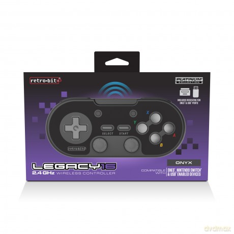 Retro-Bit Legacy 16 Wireless Black