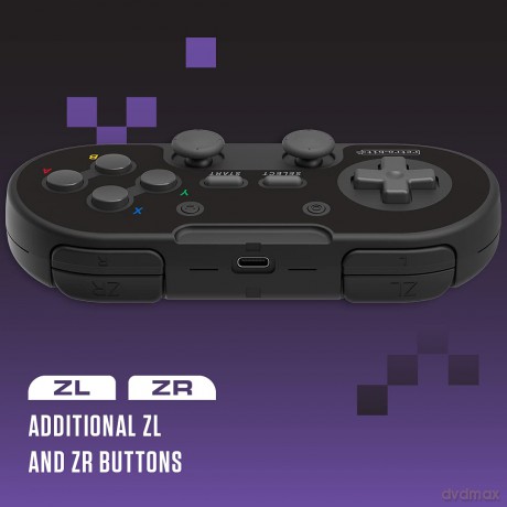Retro-Bit Legacy 16 Wireless Black