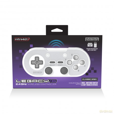 Retro-Bit Legacy 16 Wireless Grey