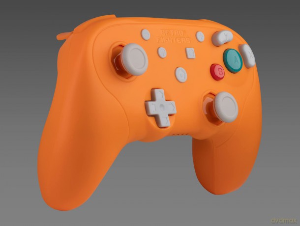 Retro-Fighters - BattlerGC 2.4G Controller - Orange