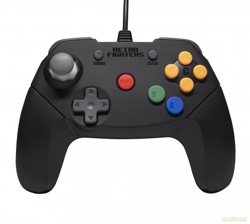 Retro-Fighters - Brawler64 Wired Controller - Black