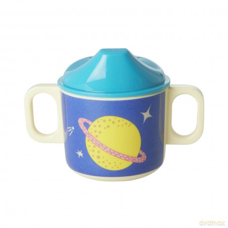 Rice - 2 Handle Baby Cup - Galaxy Print