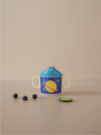 Rice - 2 Handle Baby Cup - Galaxy Print