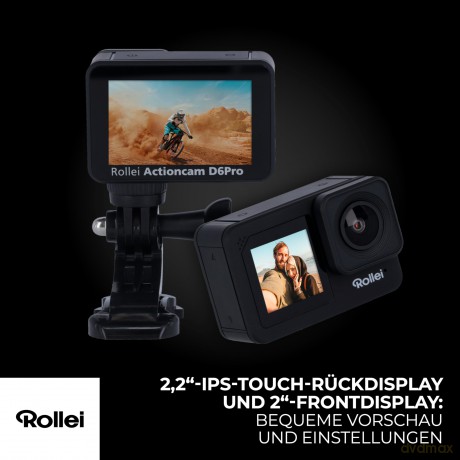 Rollei - Actioncam D6Pro 5K Ultra HD