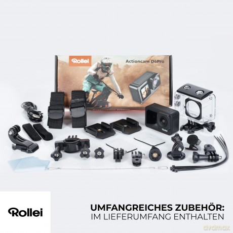 Rollei - Actioncam D6Pro 5K Ultra HD