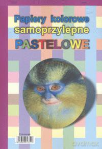 Papiery Kolorowe Samoprzylepne Pastelowe A4 [SZKOŁA]