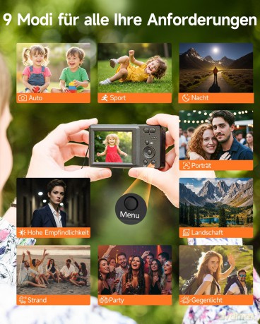 Rollei - Compactline Pocket - 50 MP Digital Camera - 2.7K