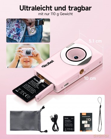 Rollei - Compactline Pocket - 50 MP digital camera with 2.7K