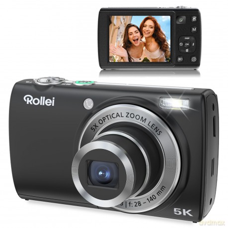 Rollei - Powerflex Compact Digital Camera - 64 MP - 5K