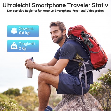 Rollei - Selfie Smartphone Tripod Traveler
