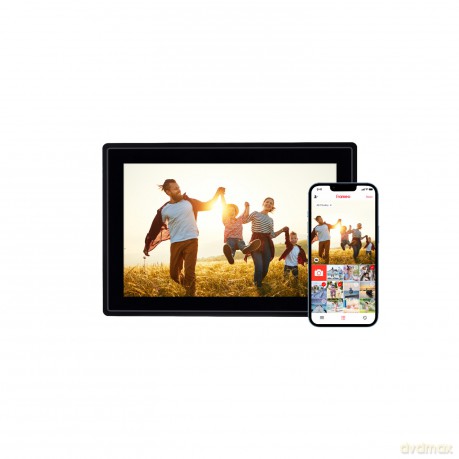 Rollei - Smarter picture frame - 10 Diagonal - WIFI - App Control - Model 100 black