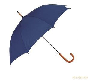 Parasol Automatyczny Drewniany Granat [SZKOŁA]