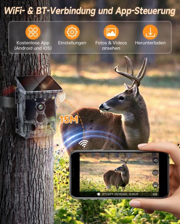 Rollei - Wildlife camera 4K WiFi Solar [SPORT]