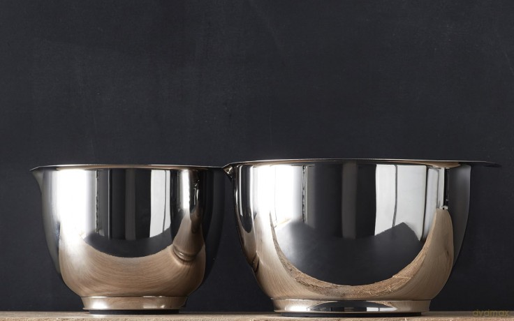Rosti - Margrethe bowl - Set of 2 - Steel (245120)