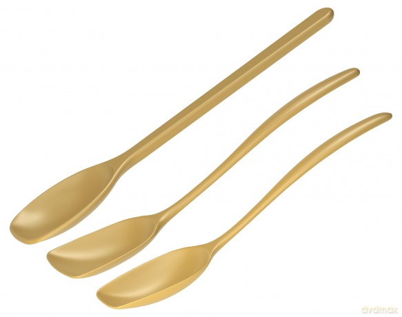 Rosti - NEW Classic kitchen spoons, Set of 3 - Curry