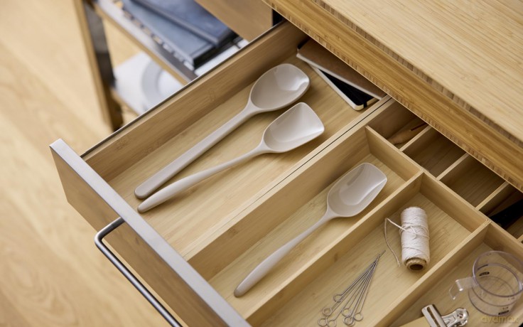 Rosti - NEW Classic kitchen spoons, Set of 3 - Humus