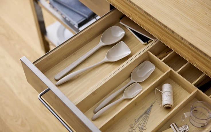Rosti - NEW Classic kitchen spoons, Set of 4 - Humus
