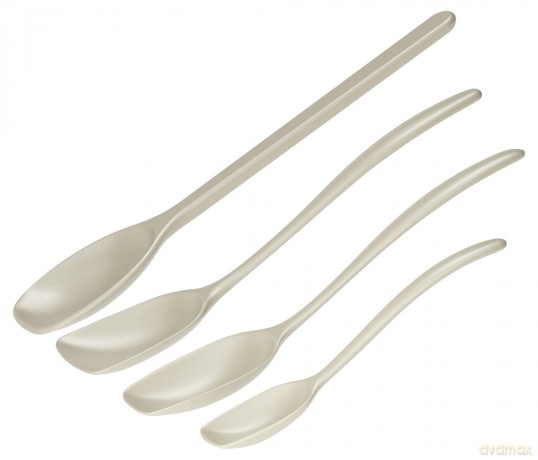 Rosti - NEW Classic kitchen spoons, Set of 4 - Humus