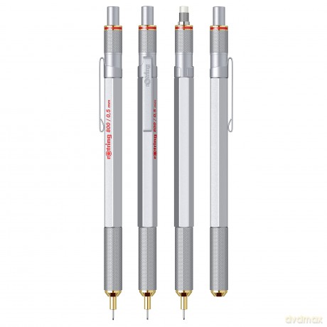 Rotring - 800 Mechanical Pencil - Silver - 0.5 mm