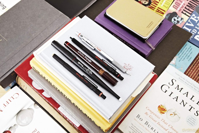 Rotring - rOtring 800 Ballpoint Pen - Black