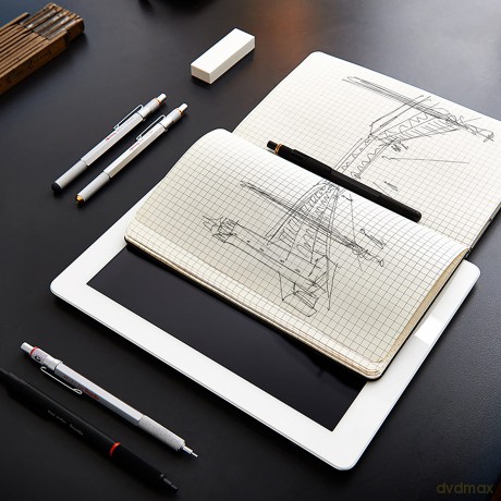 Rotring - rOtring 800 Mechanical Pencil - Black - 0.5 mm