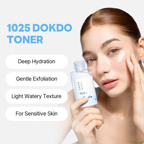 Round Lab - 1025 Dokdo Toner - 500 ml
