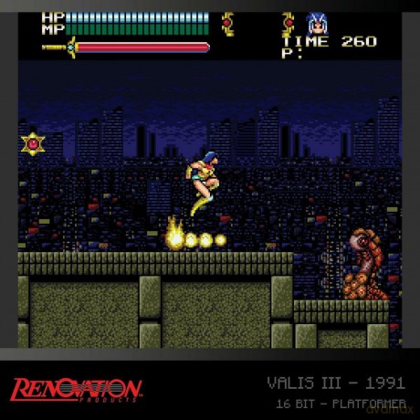 RTR Blaze Evercade Renovation Cartridge 1