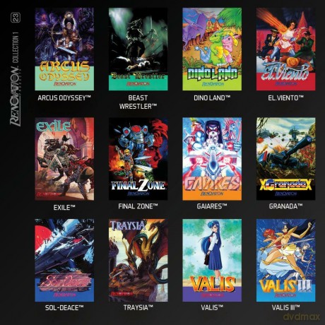 RTR Blaze Evercade Renovation Cartridge 1