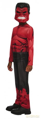 Rubies - Child Costume - Red Hulk (98-104 cm)