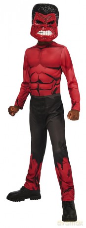 Rubies - Child Costume - Red Hulk (98-104 cm)