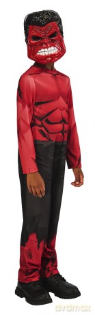 Rubies - Child Costume - Red Hulk (98-104 cm)