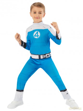Rubies - Fantastic 4 Costume Child - Human Torch (110-116 cm)