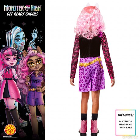 Rubies - Monster High Costume - Clawdeen Wolf (122-128 cm)