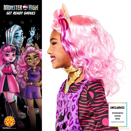 Rubies - Monster High Wig - Clawdeen Wolf