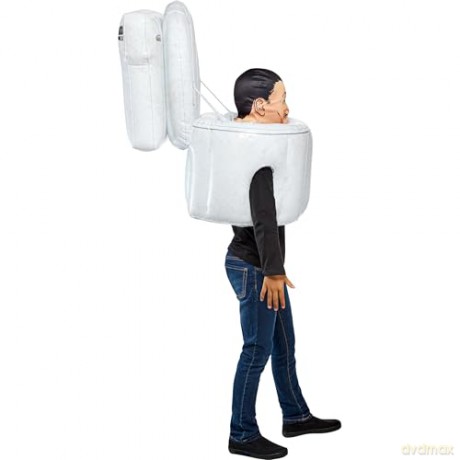 Rubies - Skibidi Toilet Blow-Up Child Costume (6-8 years)