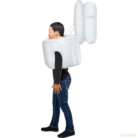 Rubies - Skibidi Toilet Blow-Up Child Costume (6-8 years)
