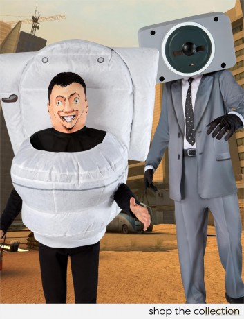 Rubies - Skibidi Toilet Child Costume - Speakerman (122 cm)