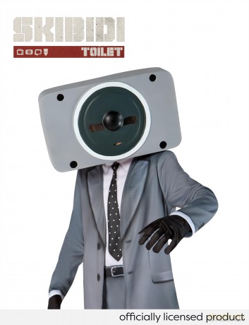 Rubies - Skibidi Toilet Child Costume - Speakerman (122 cm)